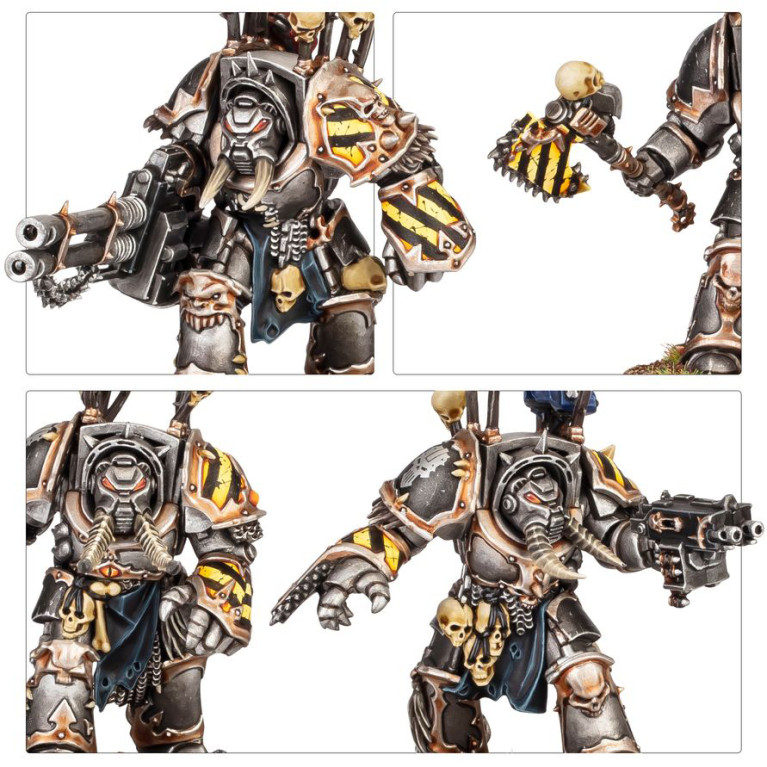 Warhammer 40.000, Patrouille, Chaos Space Marines, Iron Warriors - WARHAMMER 99120102228 73-434