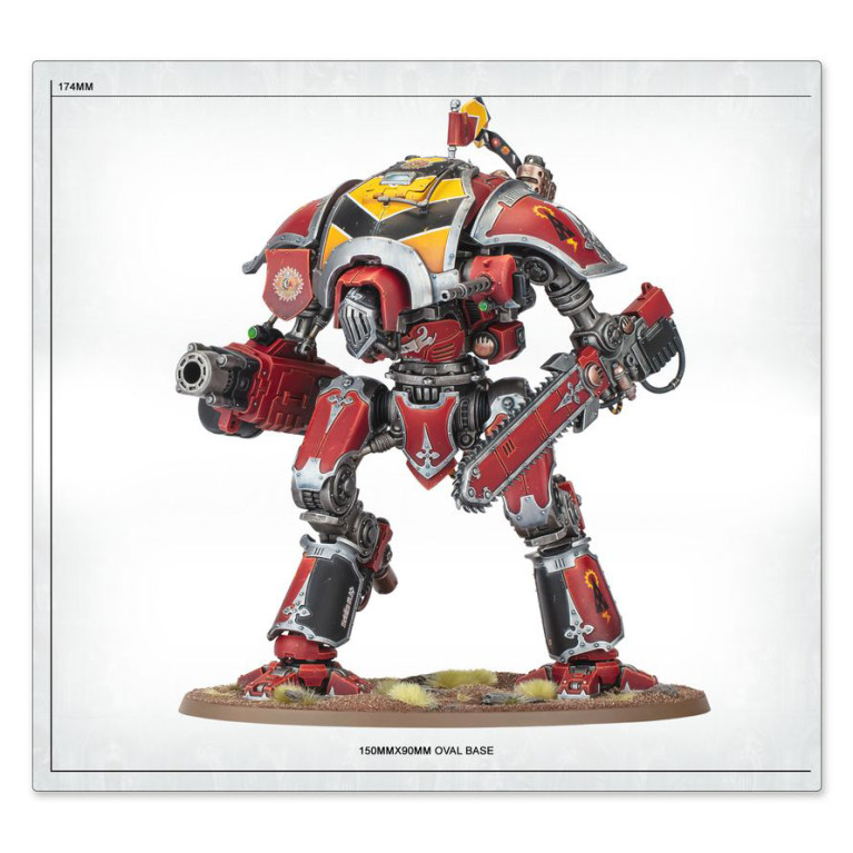Warhammer 40.000, Imperial Knights, Chevalier Destrier - WARHAMMER 99120108123 54-24