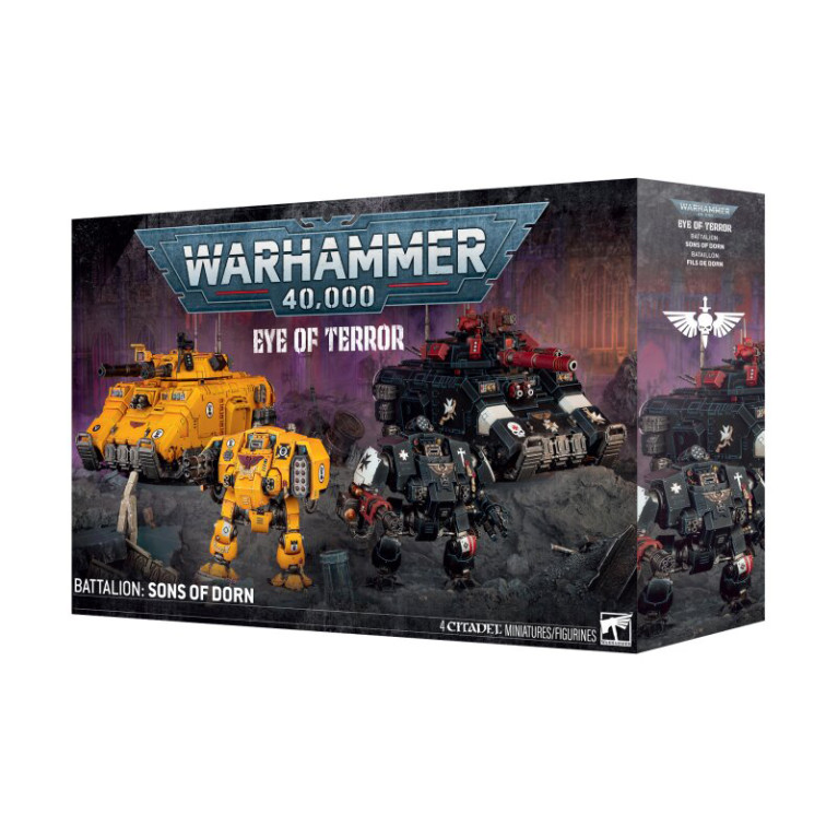 Warhammer 40.000, Bataillon, Eye of Terror, Sons of Dorn - WARHAMMER 99120101287 55-33