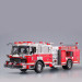 Camion pompier américain, LaFRANCE Eagle, 2002 - TRUMPETER 02506 - 1/25