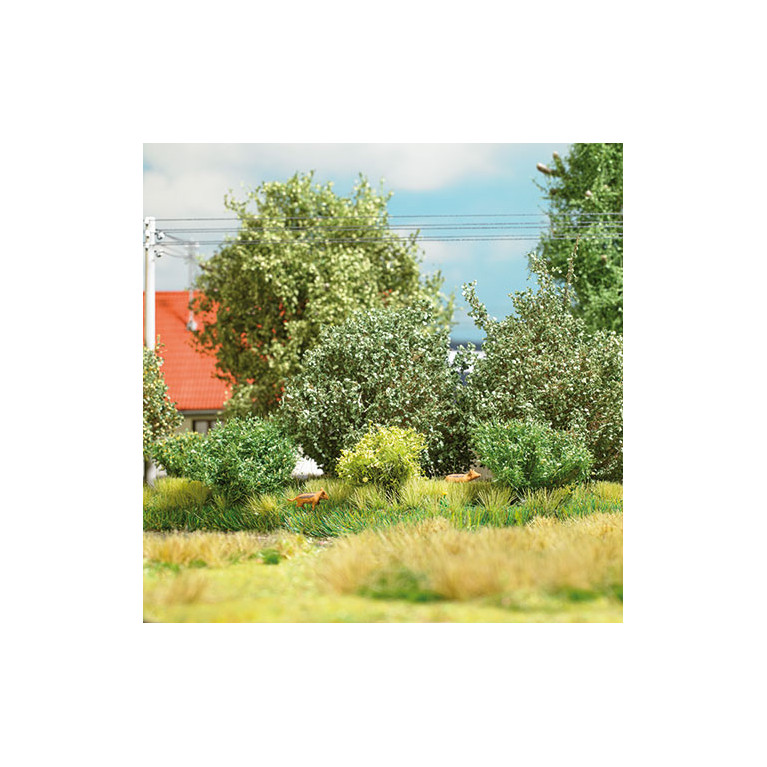 3 Buissons, été - BUSCH 3607 - HO 1/87