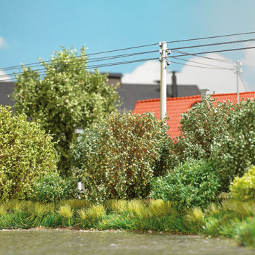 3 Buissons, printemps - BUSCH 3606 - HO 1/87