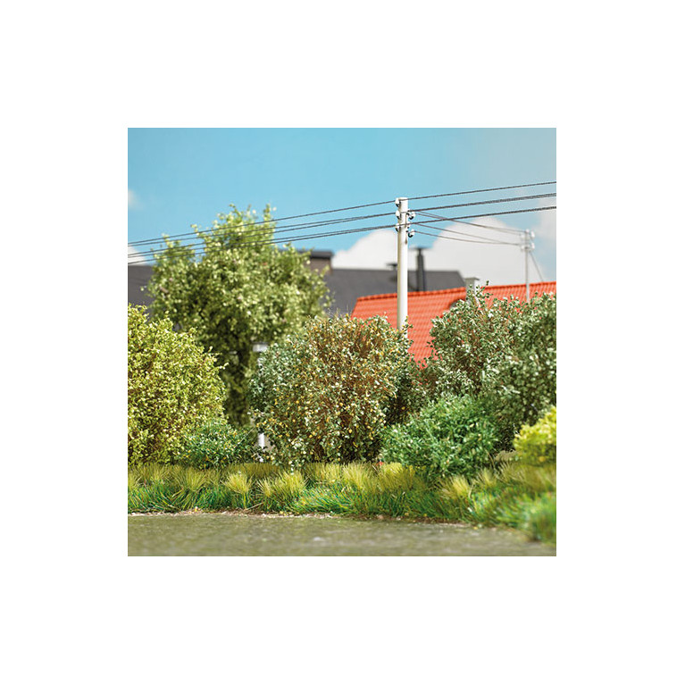 3 Buissons, printemps - BUSCH 3606 - HO 1/87