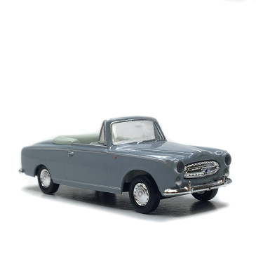 Peugeot 403, cabriolet, gris, 1956 - SAI 2537 - HO 1/87