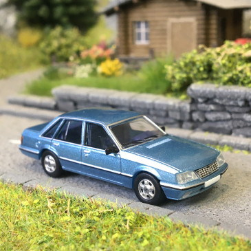 Opel Senator A2, bleu, 1982 - PCX 870743 - HO 1/87