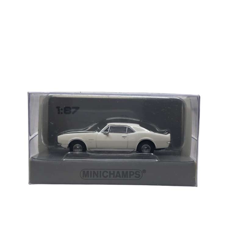 Chevrolet, Camaro, blanc, 1967 - Minichamps 870144020 - 1/87