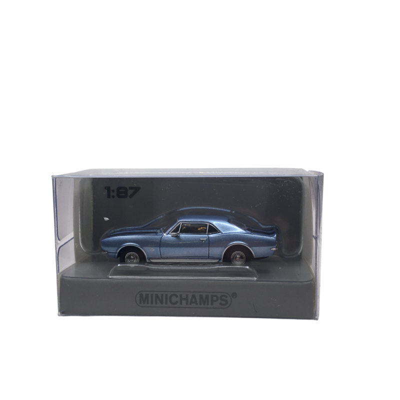 Chevrolet, Camaro, bleu, 1967 - Minichamps 870144021 - 1/87