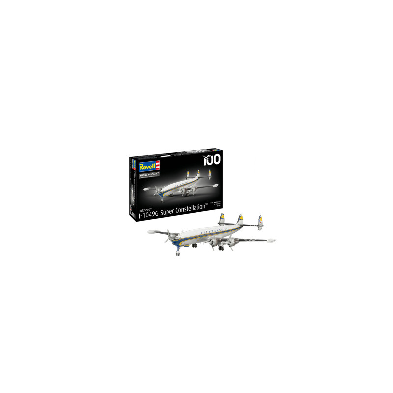 Lockheed L-1049G Super Constellation Lufthansa, model set - REVELL 63745 - 1/144