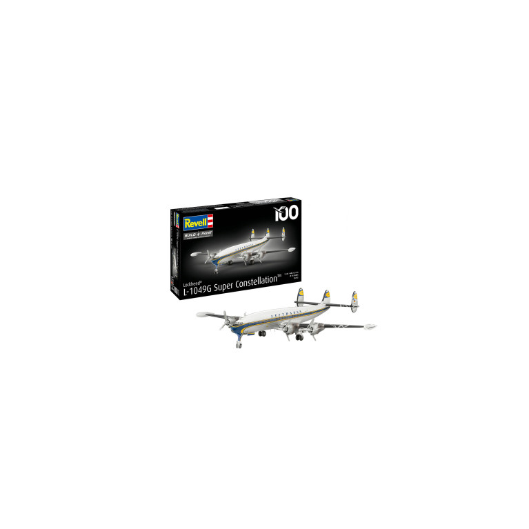 Lockheed L-1049G Super Constellation Lufthansa, model set - REVELL 63745 - 1/144