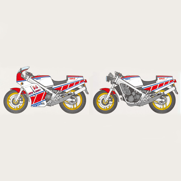 Yamaha RZV500R - TAMIYA 14037 - 1/12