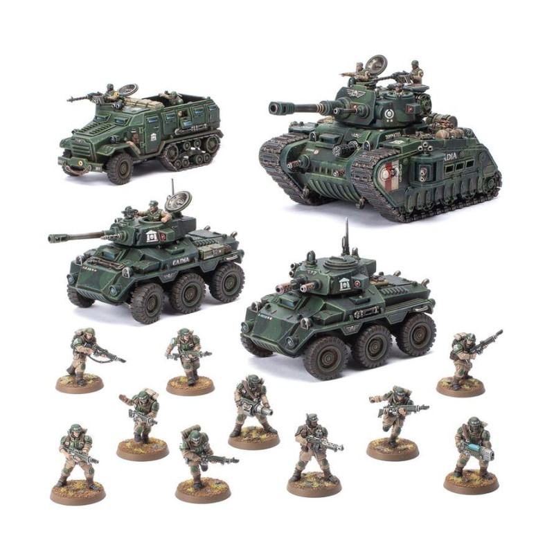 Warhammer 40.000, Bataillon, Armageddon, Astra Militarum - WARHAMMER 99120105150 47-47