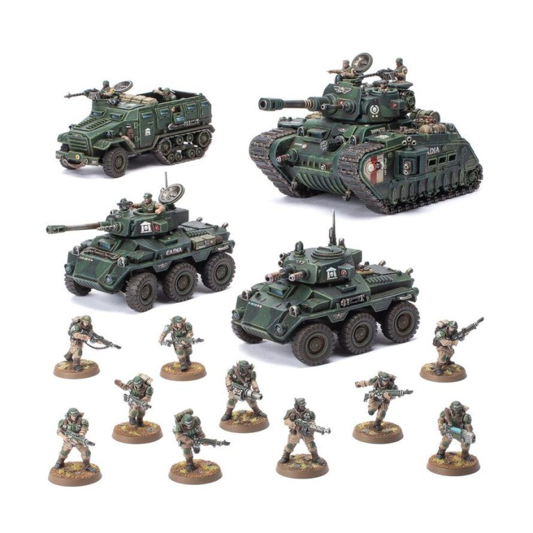 Warhammer 40.000, Bataillon, Armageddon, Astra Militarum - WARHAMMER 99120105150 47-47