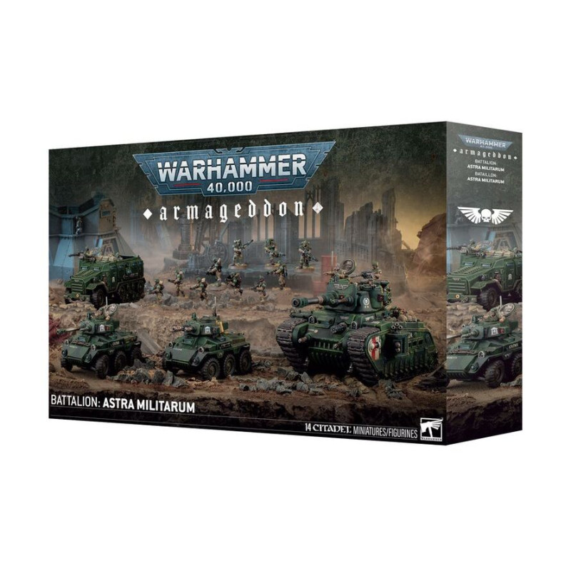 Warhammer 40.000, Bataillon, Armageddon, Astra Militarum - WARHAMMER 99120105150 47-47