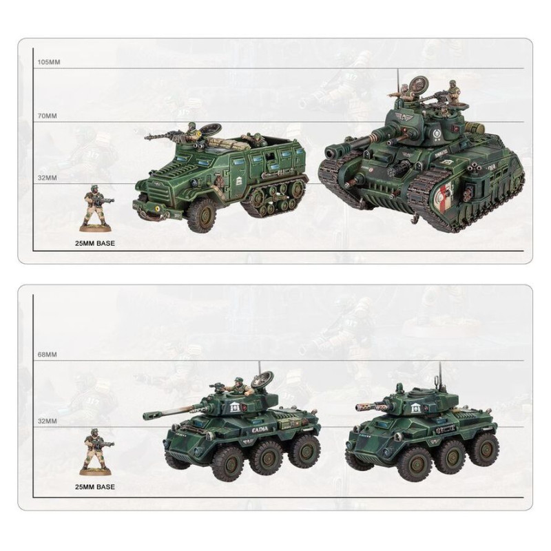 Warhammer 40.000, Bataillon, Armageddon, Astra Militarum - WARHAMMER 99120105150 47-47