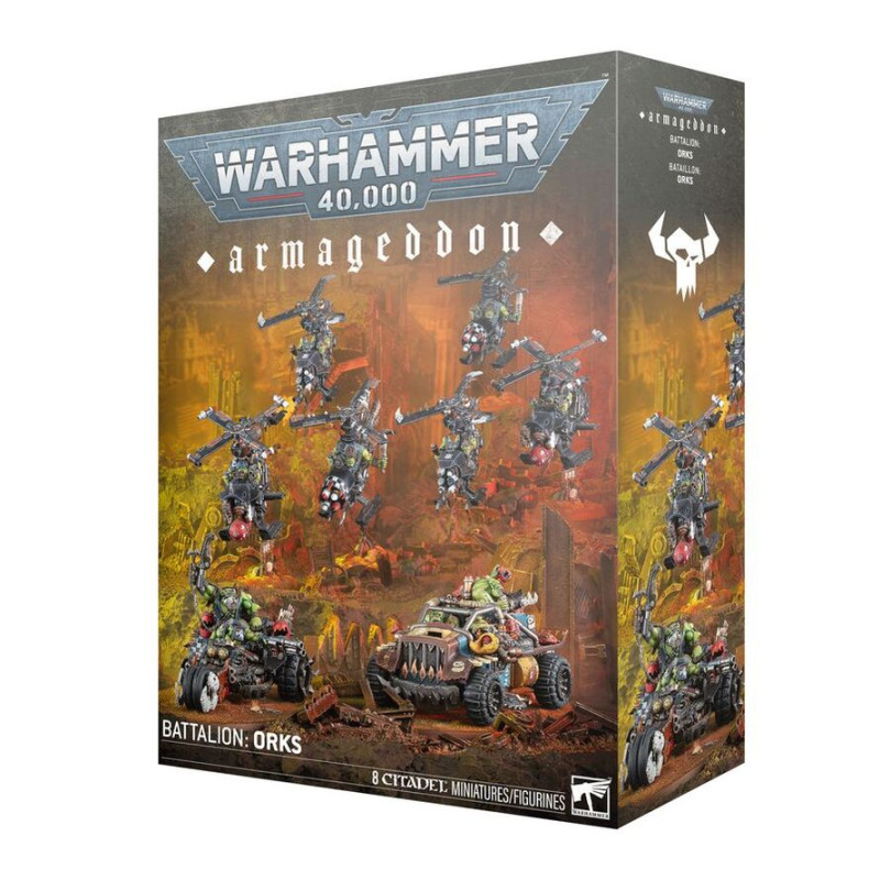 Warhammer 40.000, Bataillon, Armageddon, Orks - WARHAMMER 99120103126 73-501