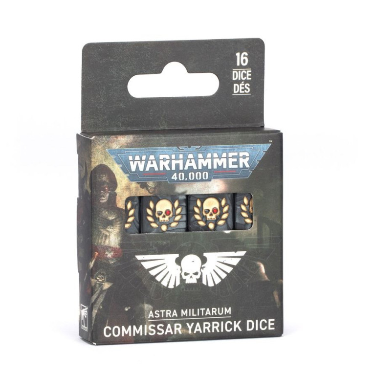 Warhammer 40.000, Set de dés, Astra Militarum, Commissaire Yarrick - WARHAMMER 99220105038 47-83
