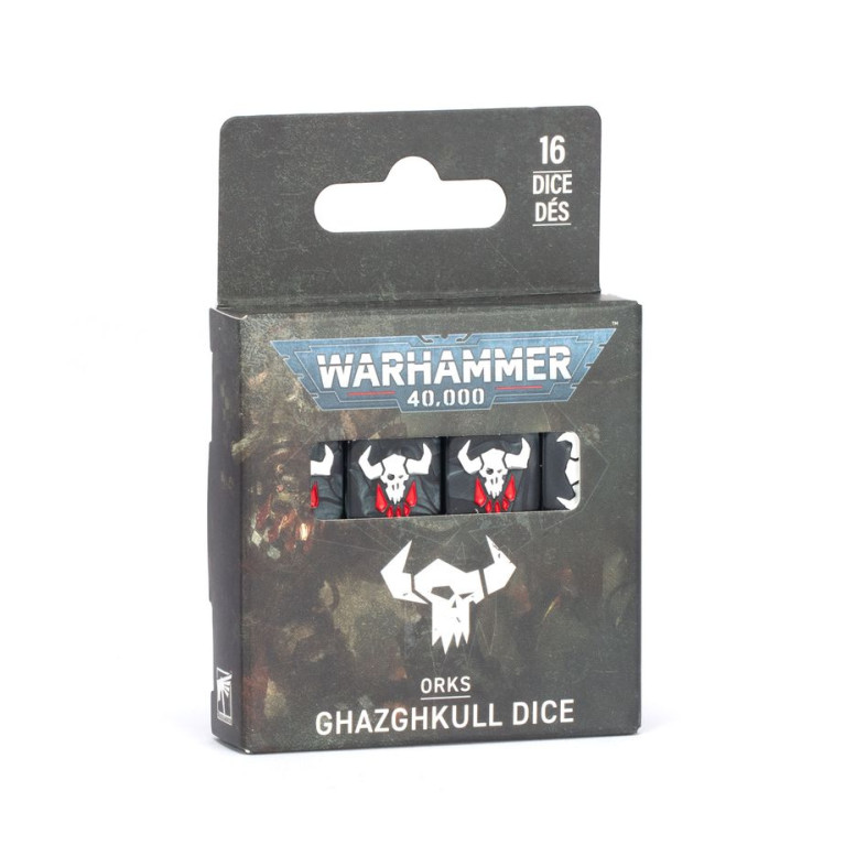 Warhammer 40.000, Set de dés, Orks, Ghazghkull - WARHAMMER 99220103008 50-73