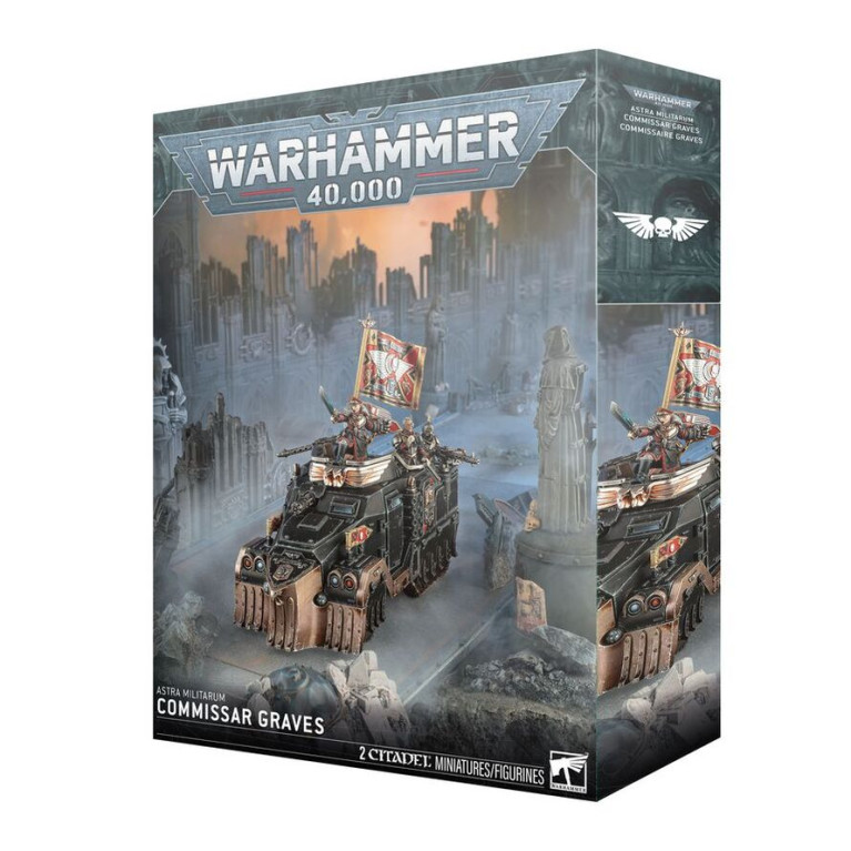 Warhammer 40.000, Astra Militarum, Commissaire Graves - WARHAMMER 99120105140 47-58
