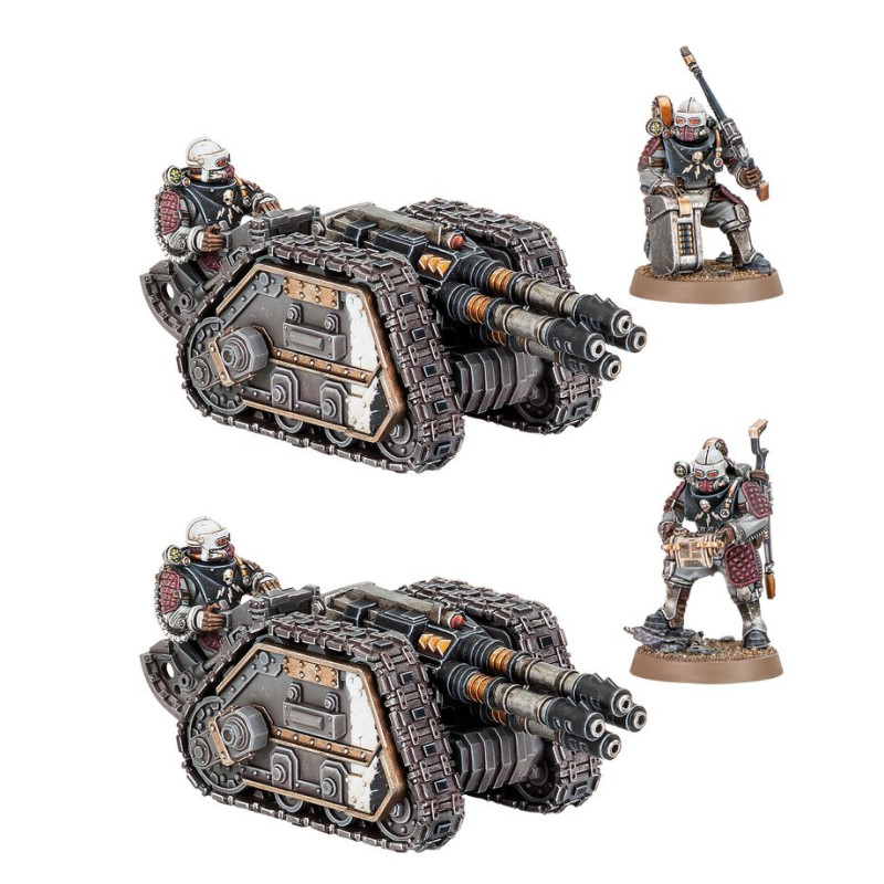 Warhammer The Horus Heresy, Solar Auxilia, Batterie de Rapier de tir direct - WARHAMMER 99123005018 31-170