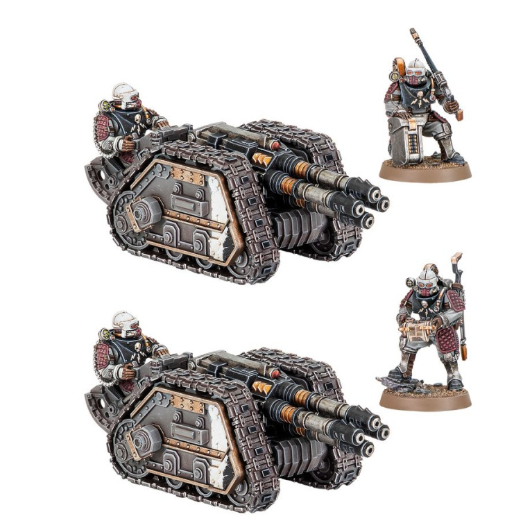 Warhammer The Horus Heresy, Solar Auxilia, Batterie de Rapier de tir direct - WARHAMMER 99123005018 31-170