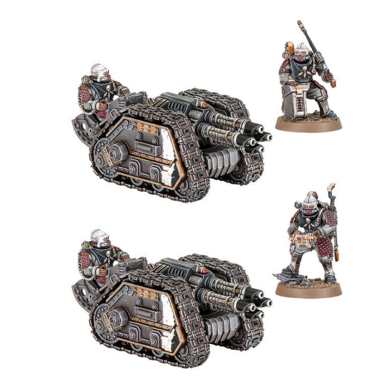 Warhammer The Horus Heresy, Solar Auxilia, Batterie de Rapier de tir direct - WARHAMMER 99123005018 31-170