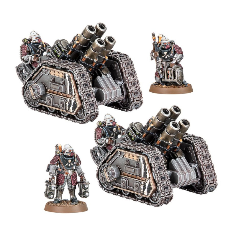 Warhammer The Horus Heresy, Solar Auxilia, Batterie de Rapier d'appui feu - WARHAMMER 99123005019 31-171