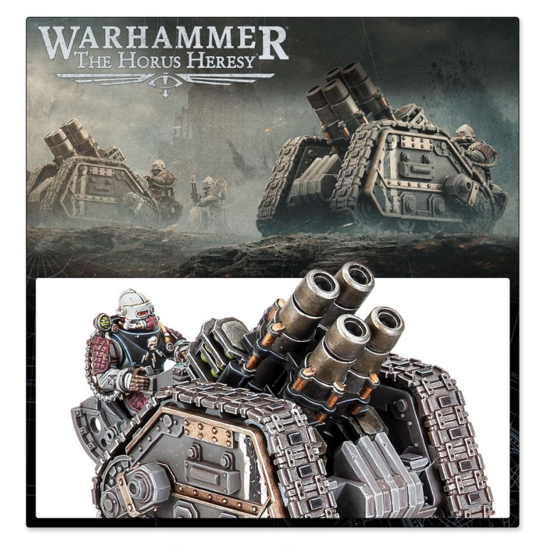 Warhammer The Horus Heresy, Solar Auxilia, Batterie de Rapier d'appui feu - WARHAMMER 99123005019 31-171