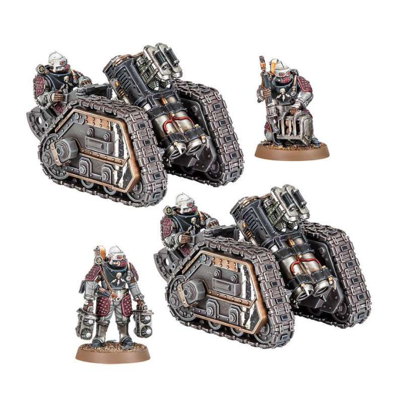 Warhammer The Horus Heresy, Solar Auxilia, Batterie de Rapier d'appui feu - WARHAMMER 99123005019 31-171