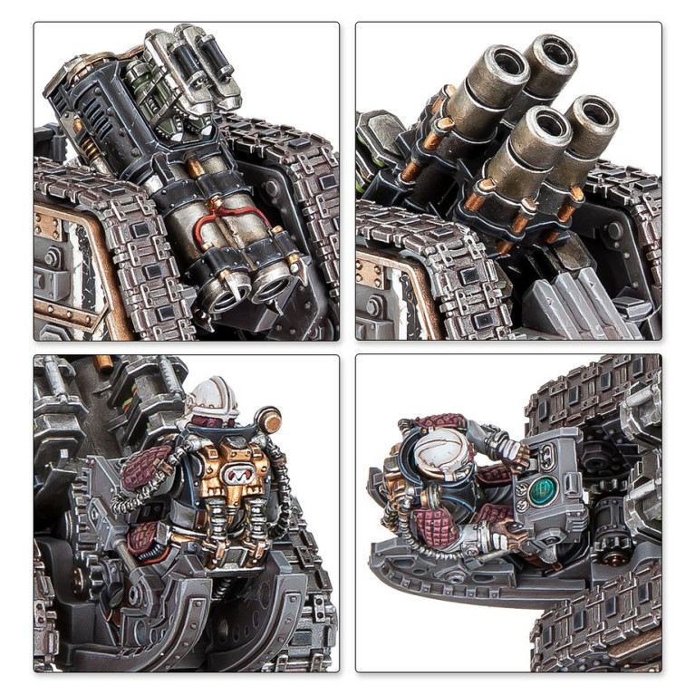 Warhammer The Horus Heresy, Solar Auxilia, Batterie de Rapier d'appui feu - WARHAMMER 99123005019 31-171