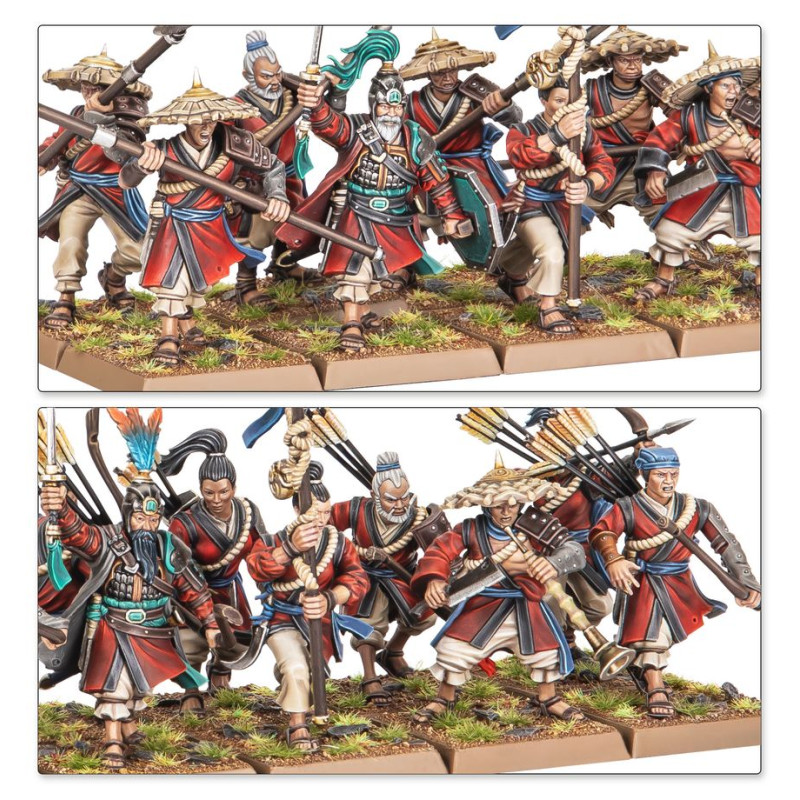 Warhammer The Old World, Grand Cathay, Levée paysanne - WARHAMMER 99122720012 06-214