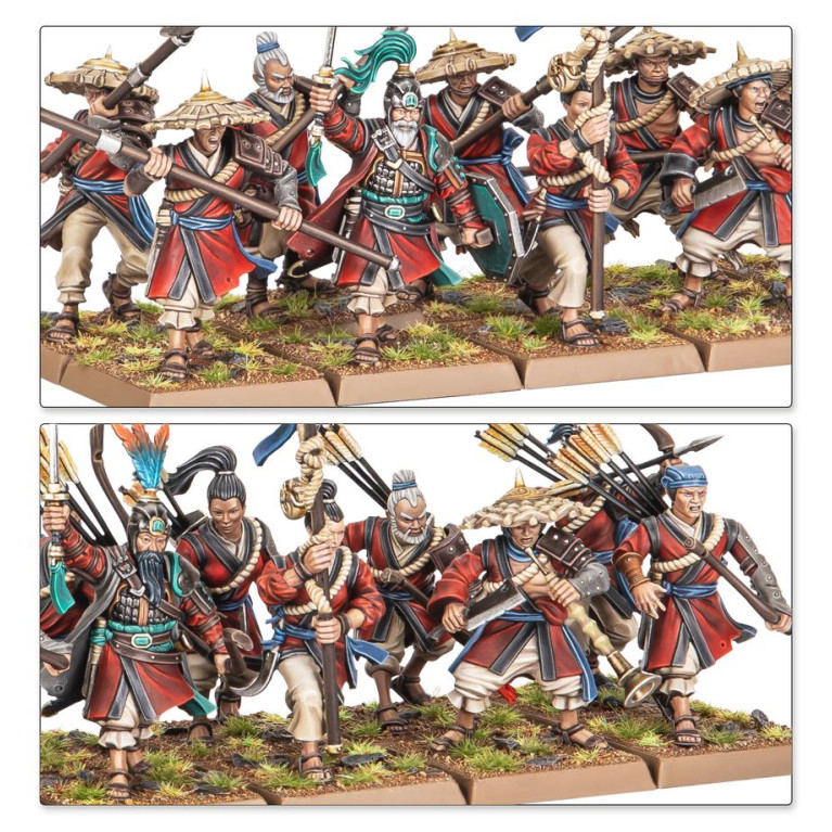Warhammer The Old World, Grand Cathay, Levée paysanne - WARHAMMER 99122720012 06-214