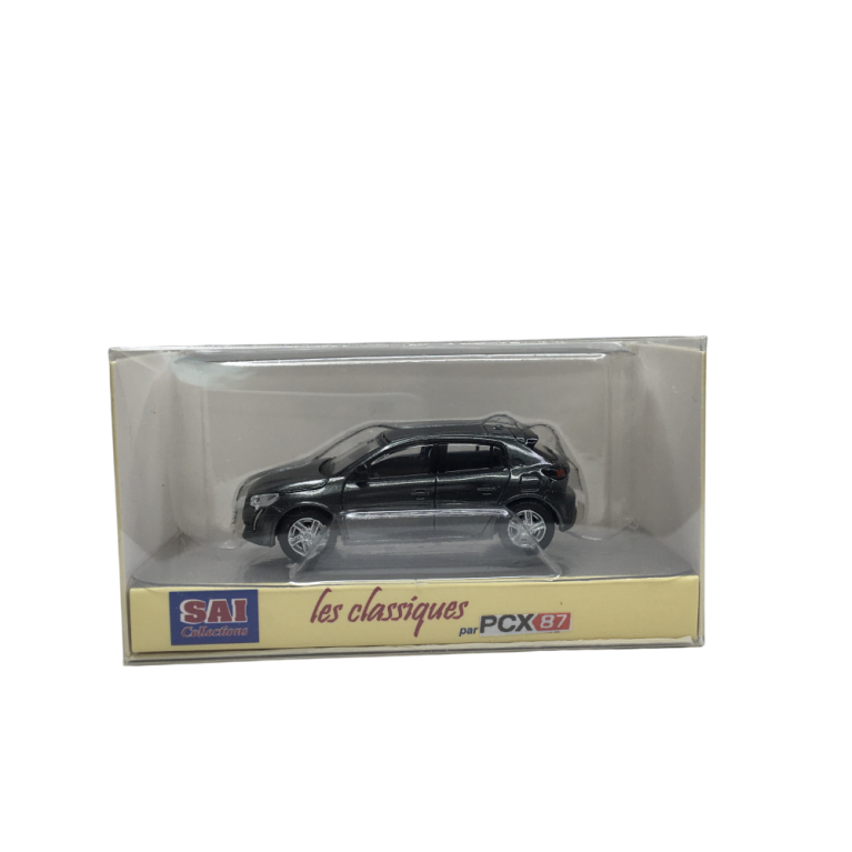 Peugeot 208 II, phase 1, gris métallisé, 2019 - SAI 6642 - HO 1/87