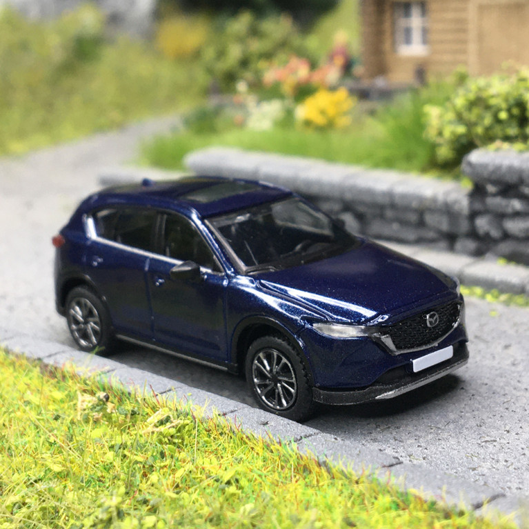 Mazda CX-5, bleu foncé métallisé, 2022 - PCX 870579 - HO 1/87