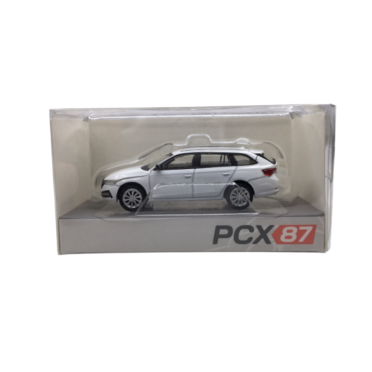 Skoda Octavia IV Combi, blanc, 2020 - PCX 870596 - HO 1/87