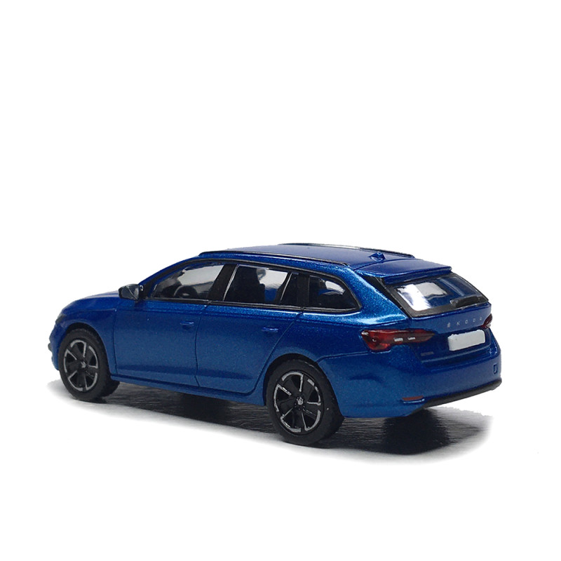 Skoda Octavia IV Combi, bleu métallisé, 2020 - PCX 870598 - HO 1/87