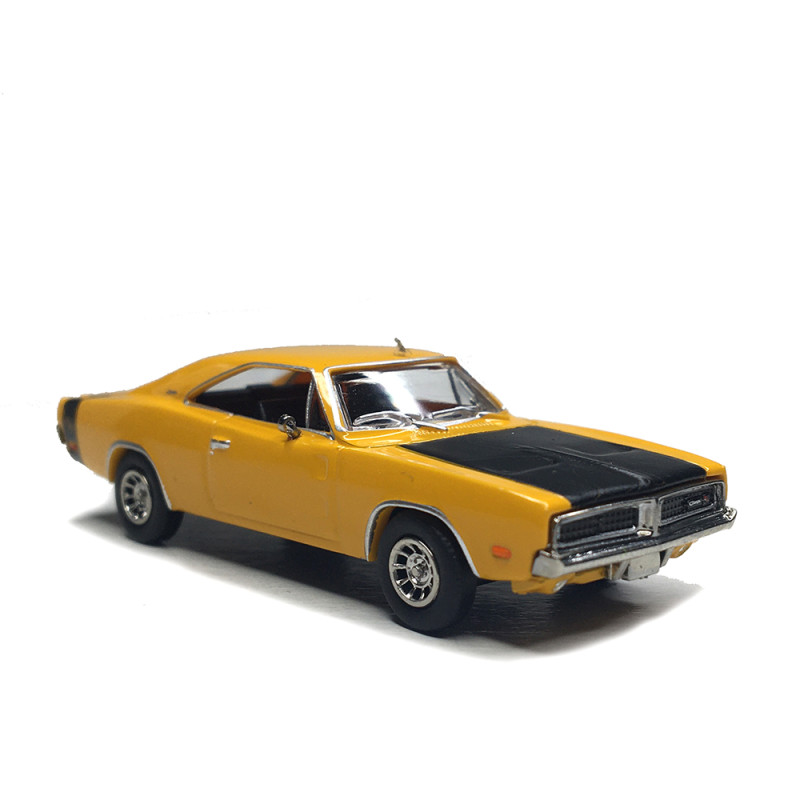 Dodge Charger R/T, jaune, noir, 1969 - BREKINA 18001 - HO 1/87