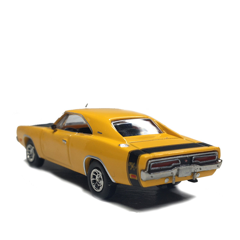 Dodge Charger R/T, jaune, noir, 1969 - BREKINA 18001 - HO 1/87