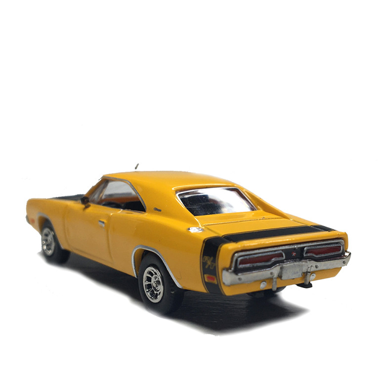 Dodge Charger R/T, jaune, noir, 1969 - BREKINA 18001 - HO 1/87