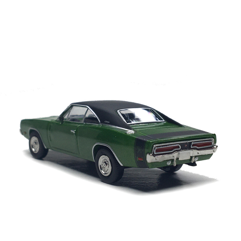 Dodge Charger R/T, vert, noir, 1969 - BREKINA 18002 - HO 1/87