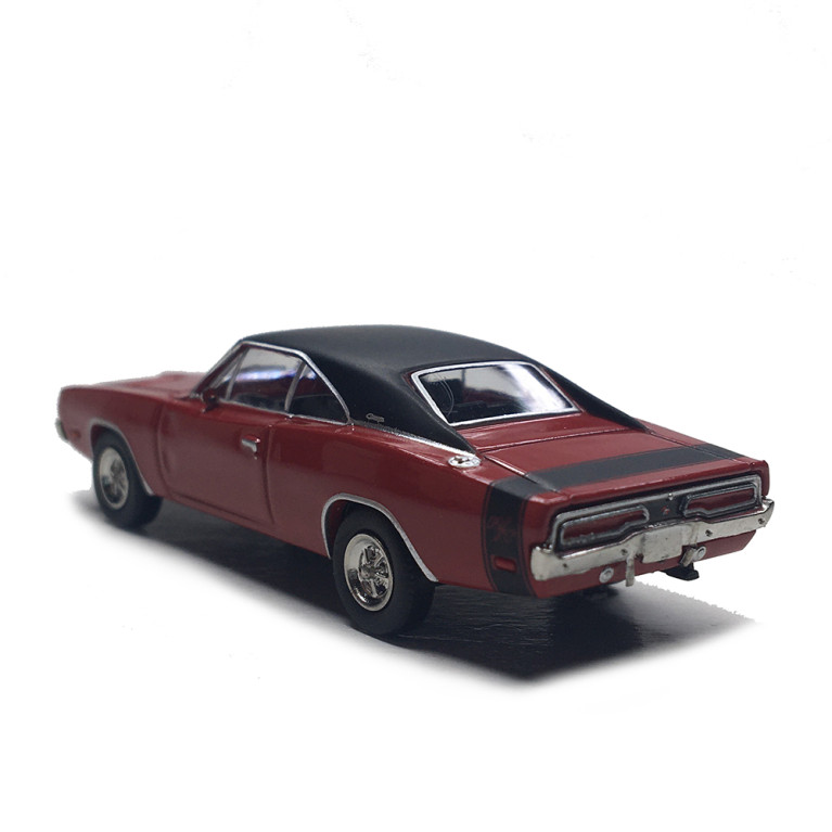 Dodge Charger R/T, rouge, noir, 1969 - BREKINA 18003 - HO 1/87