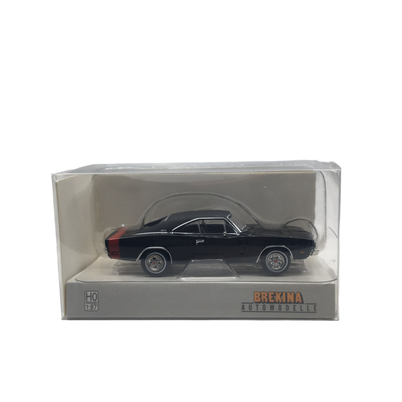 Dodge Charger R/T, noir, 1969 - BREKINA 18006 - HO 1/87