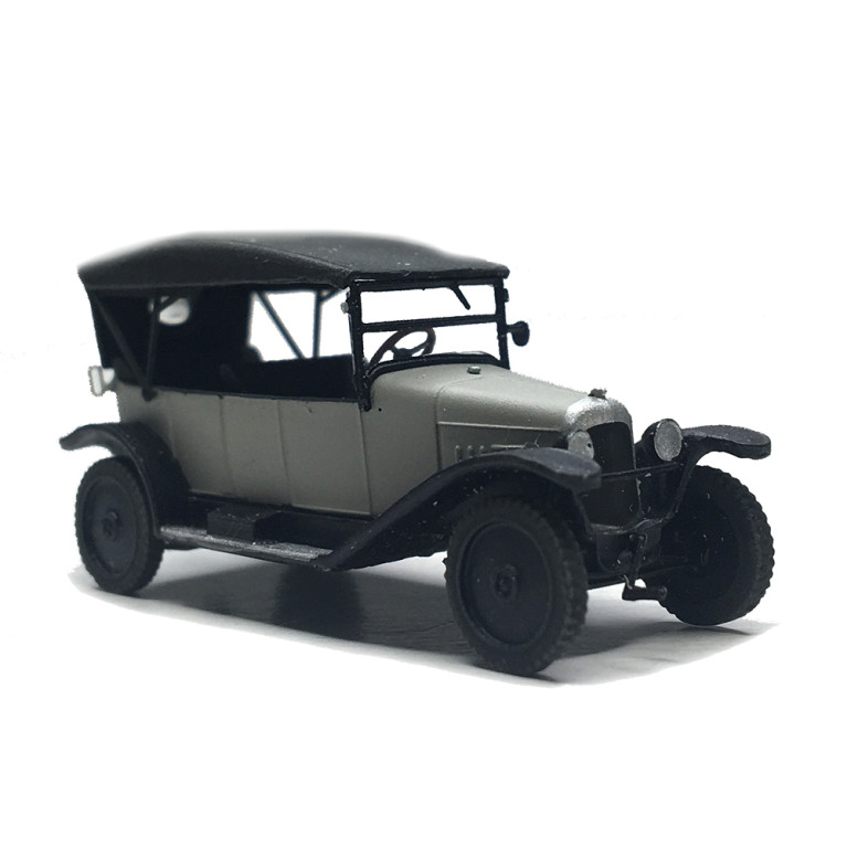 Citroën, Type A Torpédo 10 HP, gris, noir, 1919 - SAI 3012  - HO 1/87