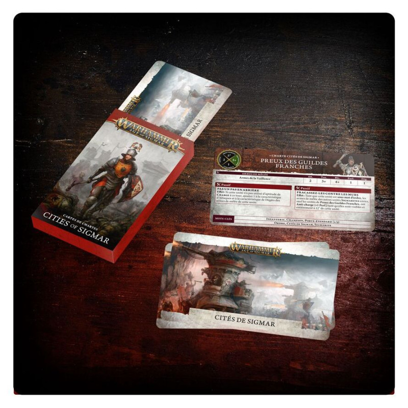Warhammer Age of Sigmar, Cartes de Charte, Cities of Sigmar - WARHAMMER 01050202001 86-48