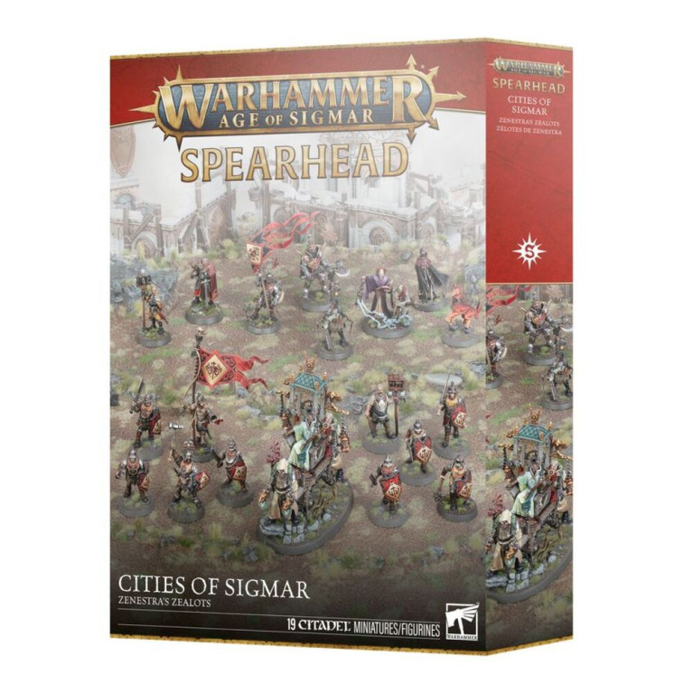 Warhammer Age of Sigmar, Fer de lance, Cités de Sigmar, Zélotes de Zenestra - WARHAMMER 99120202061 70-863