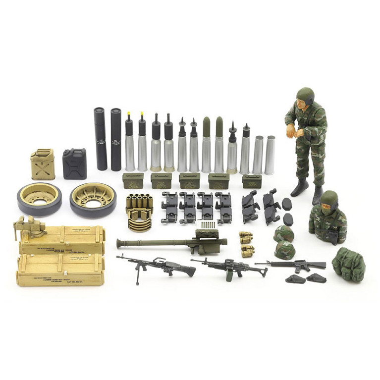 M60A3, Char d'assaut américain, canon de 105mm - TAMIYA 35140 - 1/35