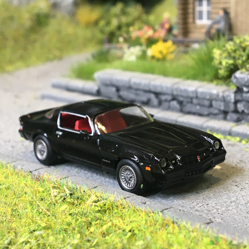 Chevrolet Camaro, noir, 1980 - BREKINA 18050 - HO 1/87