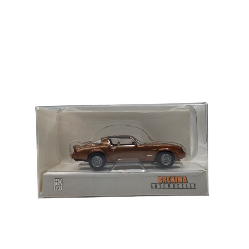 Chevrolet Camaro, marron, 1980 - BREKINA 18052 - HO 1/87