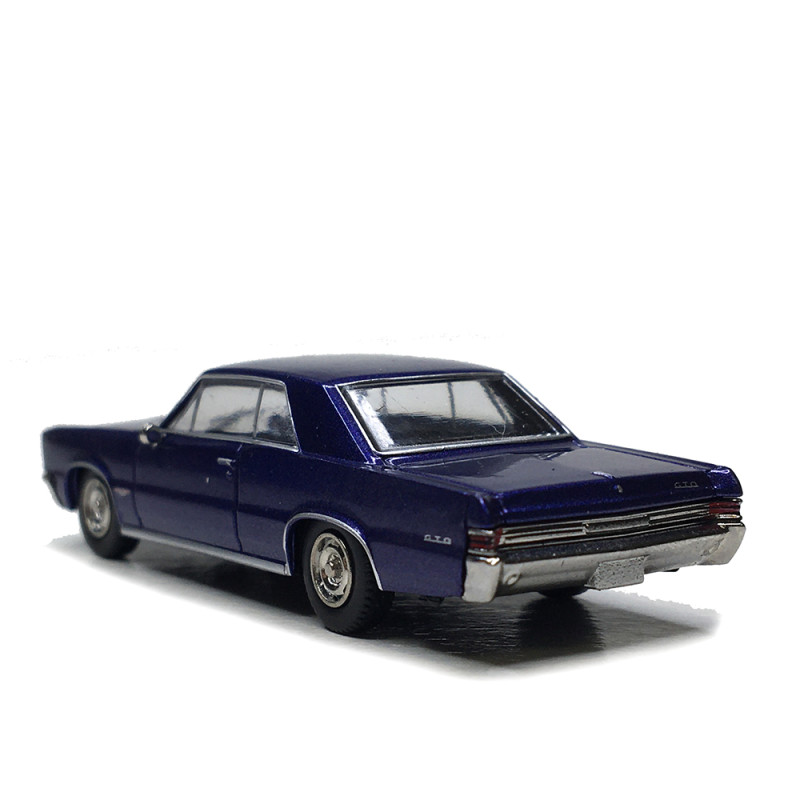 Pontiac GTO, coupé, bleu métallisé, 1965 - BREKINA 18102 - HO 1/87