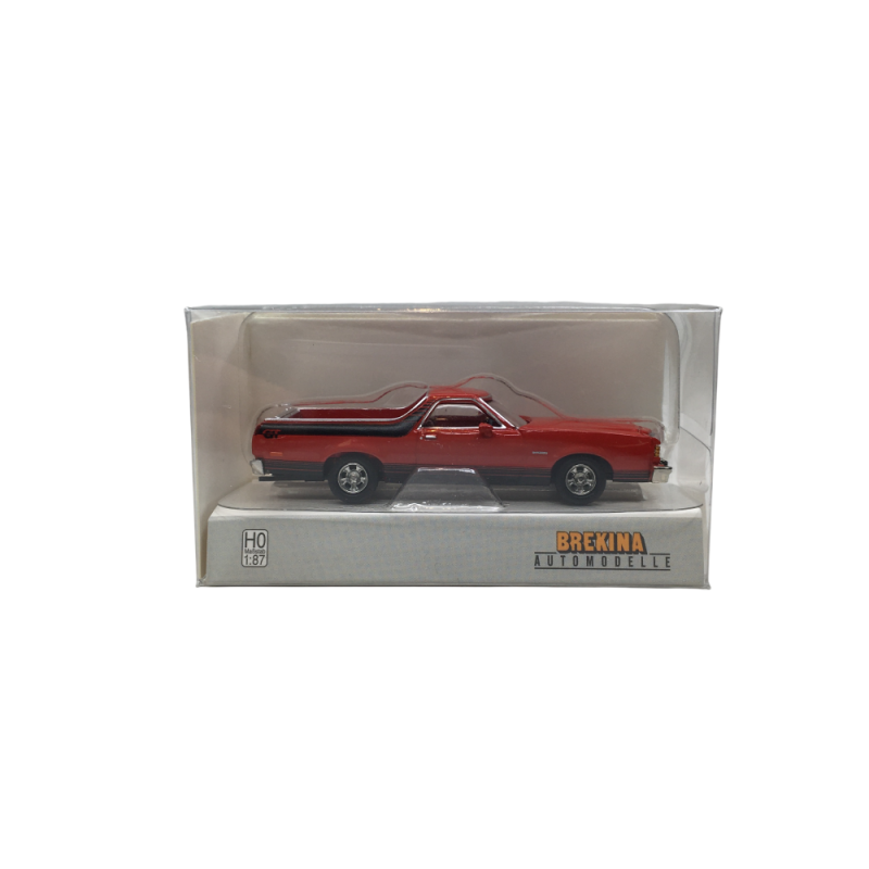 Ford Ranchero GT, rouge, noir, 1977 - BREKINA 18225 - HO 1/87