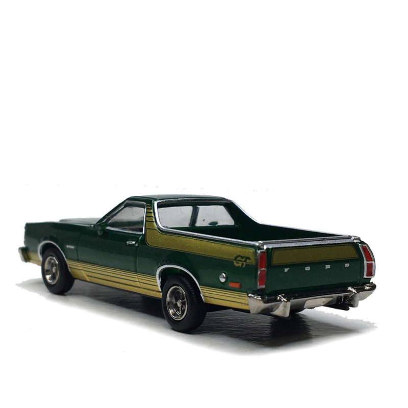 Ford Ranchero GT, vert, or, 1977 - BREKINA 18226 - HO 1/87